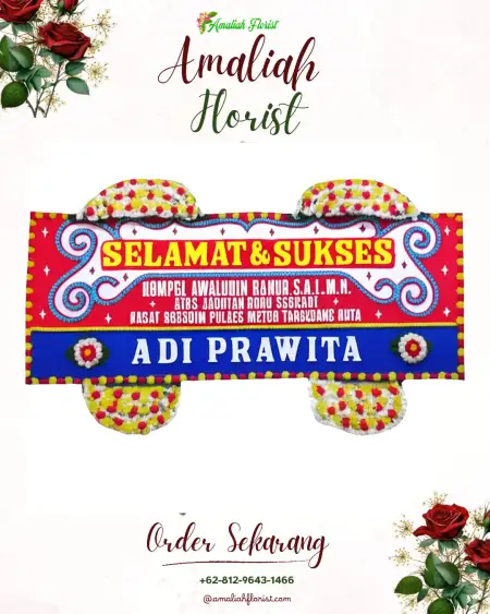 Papan Bunga Ucapan Selamat Selat Penuguan
